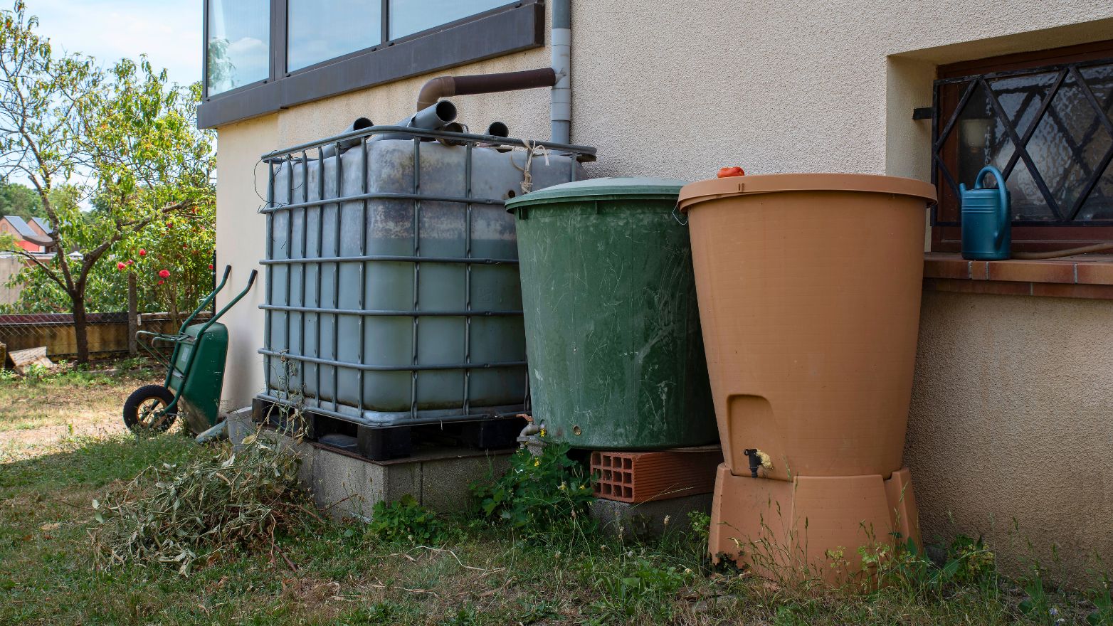 Cuve récupérateur eau pluie