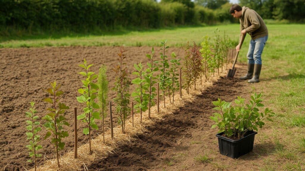 Quand planter une haie champêtre