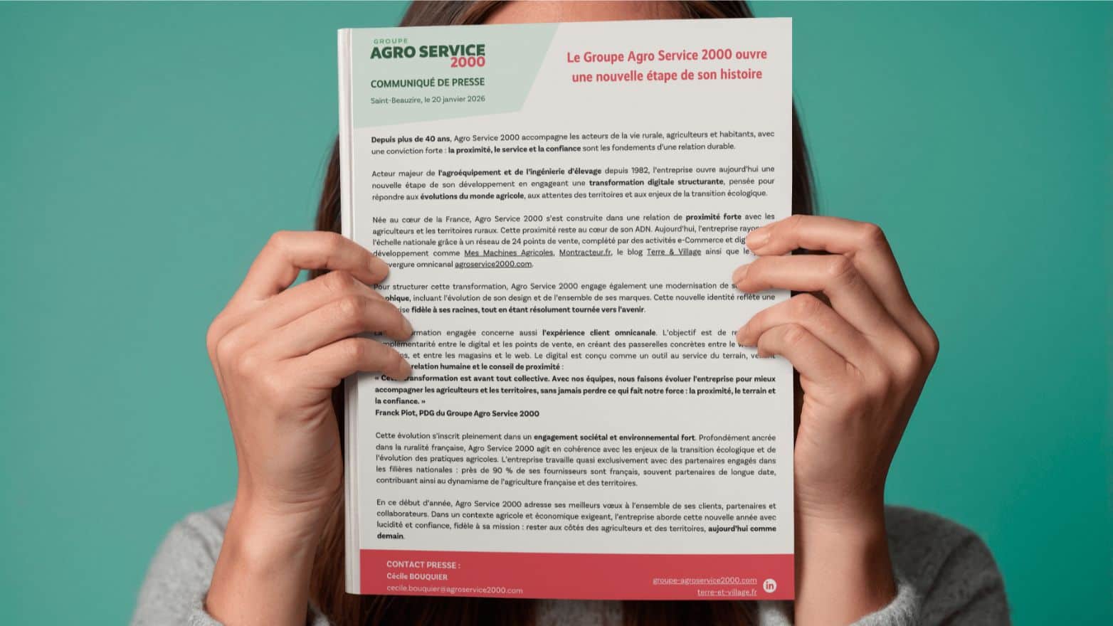 Agro Service 2000 ouvre une nouvelle étape de son histoire